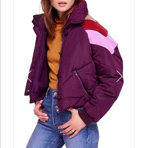 Free People Puffer Ski Jacket